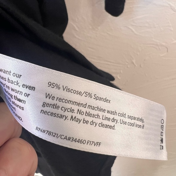 Eileen Fisher black duster cardigan size L - Picture 6 of 7